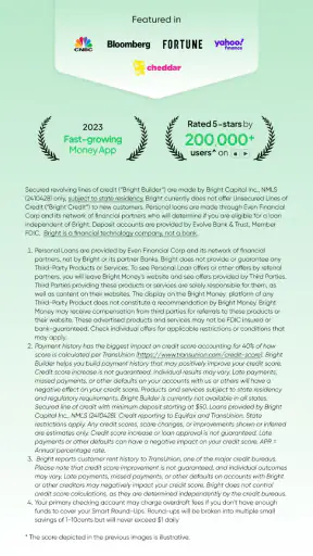 Bright: Loans & Credit Builder screenshot