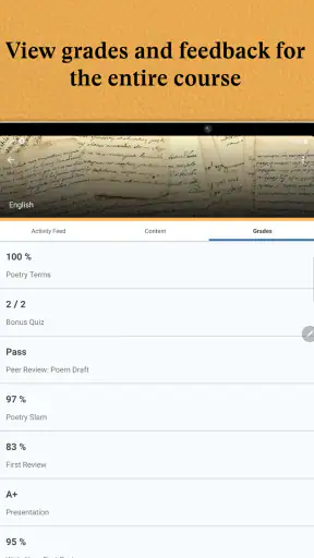 Brightspace Pulse screenshot