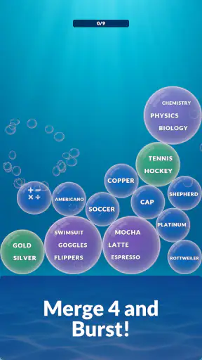Bubble Word Jam screenshot 1