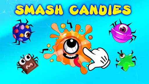 Bug Smashing toddler games screenshot