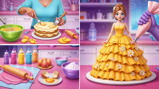 Cake Maker Fun Cooking Games screenshot 11