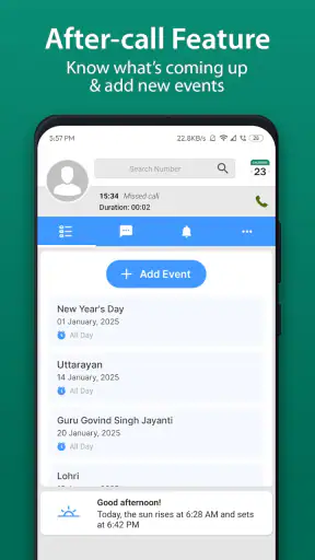 Calendar 2026 screenshot