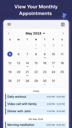 2026 Calendar Launcher screenshot