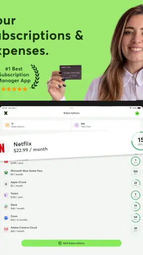 Cancel Subscriptions - Subee screenshot