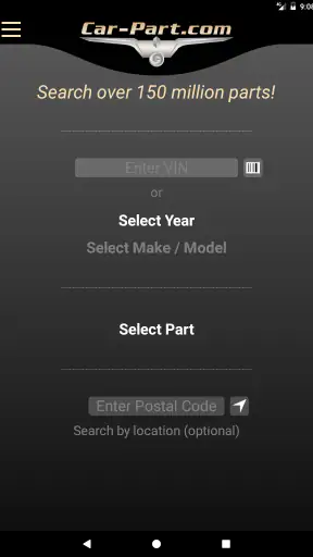 Car-Part.com Used Auto Parts screenshot