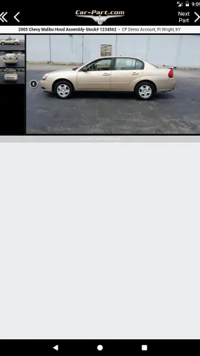 Car-Part.com Used Auto Parts screenshot