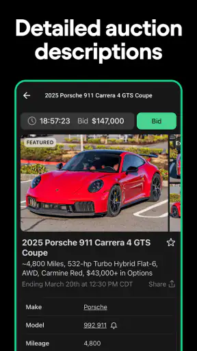 Cars & Bids screenshot 9