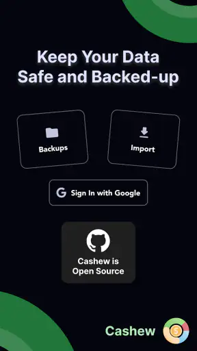 Cashew—Expense Budget Tracker screenshot