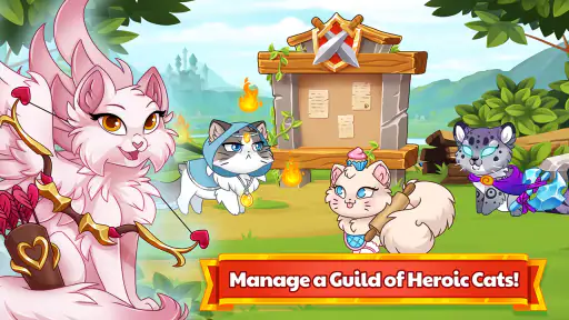 Castle Cats - Idle Hero RPG screenshot