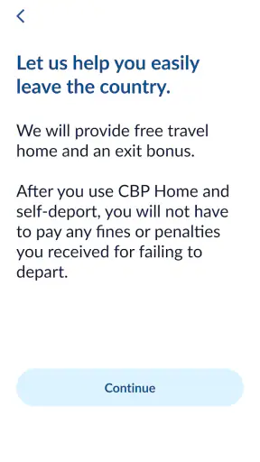 CBP Home screenshot