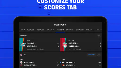 CBS Sports App: Scores & News screenshot 10