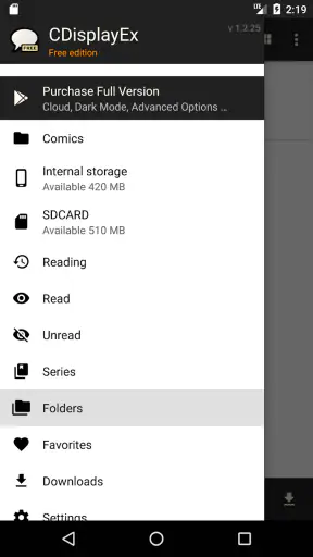 CDisplayEx Comic Reader Lite screenshot 3