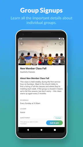 Church Center App screenshot