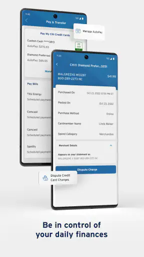 Citi Mobile® screenshot