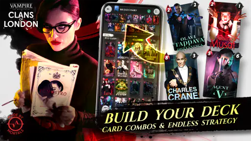 Clans of London: Vampire CCG screenshot