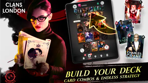 Clans of London: Vampire CCG screenshot