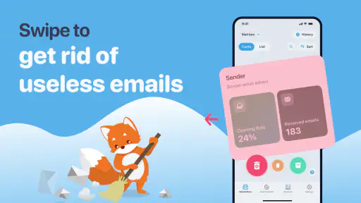 Cleanfox: Spam & Email Cleaner screenshot