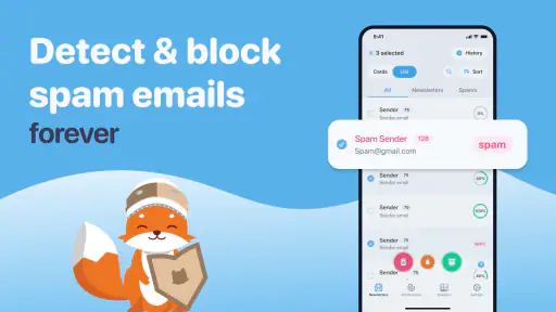 Cleanfox: Spam & Email Cleaner screenshot