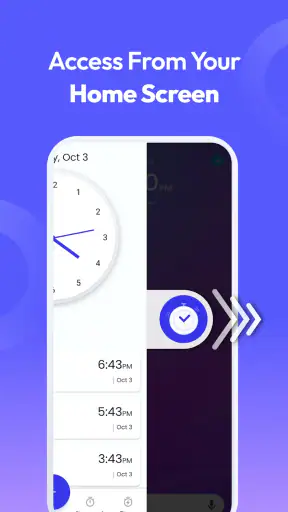 Alarm Clock Launcher screenshot