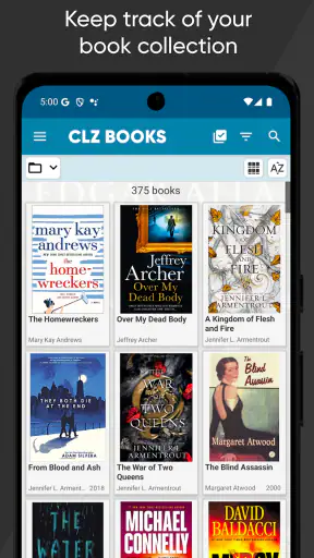 CLZ Books - library organizer screenshot