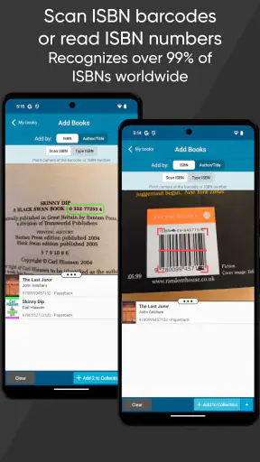 CLZ Books - library organizer screenshot