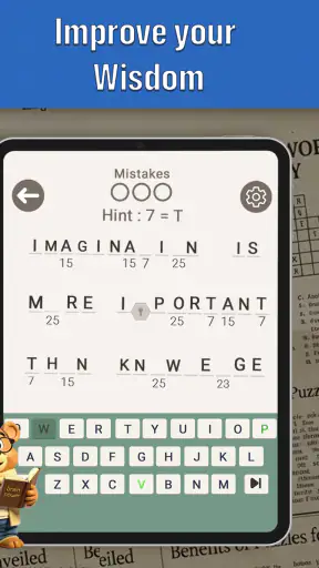 CodeWords Cryptogram Puzzles screenshot 11