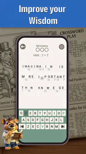 CodeWords Cryptogram Puzzles screenshot