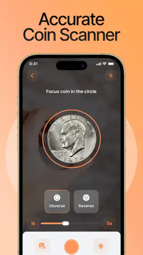 CoinIn – Coin Scan Identifier screenshot