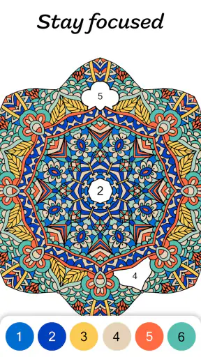 Color by Number for Adults screenshot
