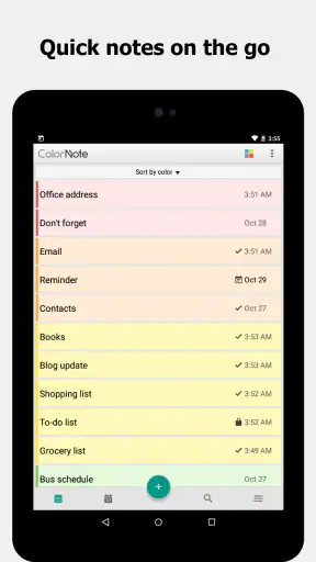 ColorNote Notepad Notes screenshot 9