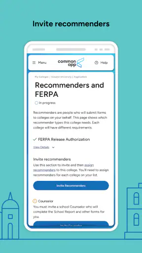 Common App screenshot