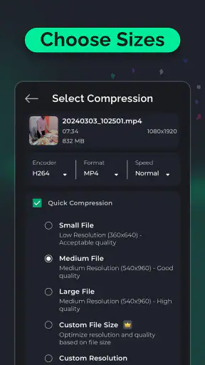 Compress Video - Size Reducer screenshot