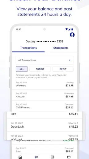 Concora Credit screenshot