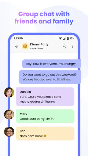 Messenger Chat Home screenshot