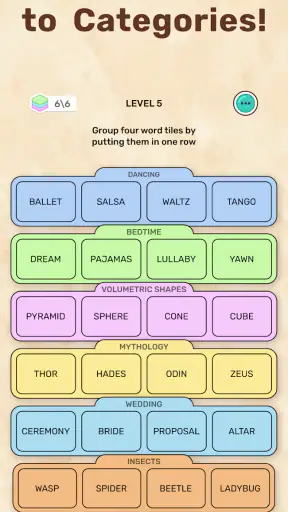 Connect Word: Association Game screenshot