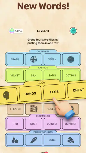 Connect Word: Association Game screenshot