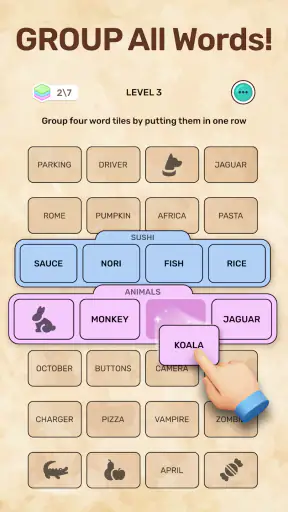 Connect Word: Association Game screenshot