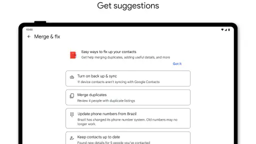 Contacts screenshot 10
