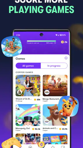 Copper: Earn Cash Rewards screenshot