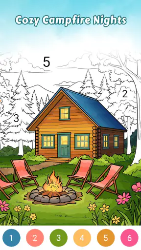 Country Living Color by Number screenshot 9