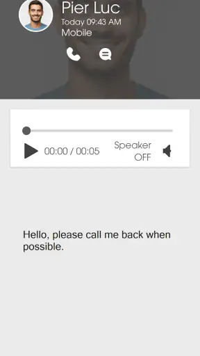Cricket Visual Voicemail screenshot