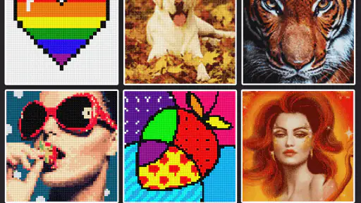 Cross Stitch: Color by Number screenshot 12
