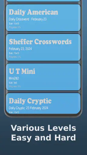 Crossword Daily: Word Puzzle screenshot