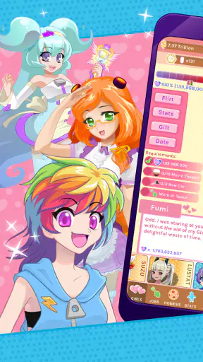 Crush Crush - Idle Dating Sim screenshot 9