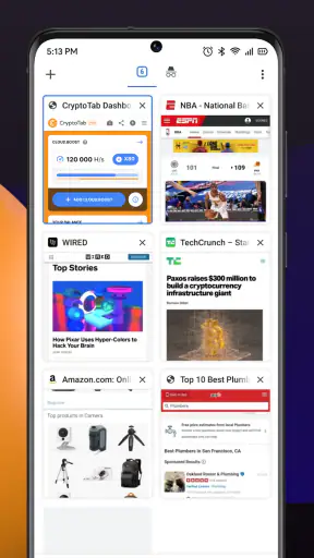 CryptoTab Browser Max Speed screenshot