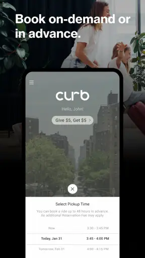 Curb - Request & Pay for Taxis screenshot