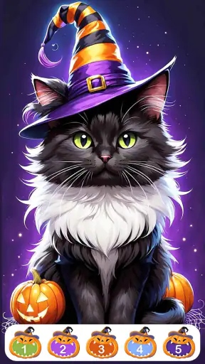 Cute Halloween Color screenshot 10