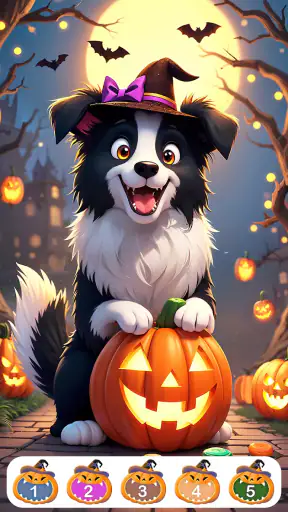 Cute Halloween Color screenshot 6