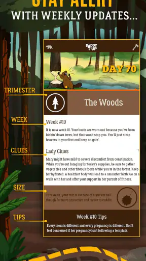 Dad Pregnancy Guide: Daddy Up screenshot