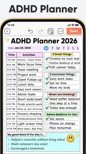 Daily Planner, To Do List screenshot